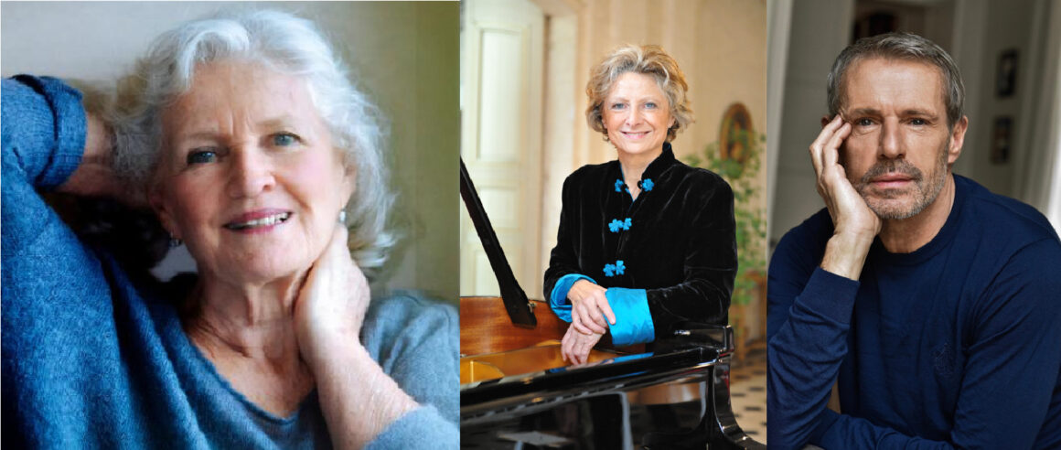 Marie-Christine BARRAULT, Lambert WILSON, Jacqueline BOURGÈS-MAUNOURY piano